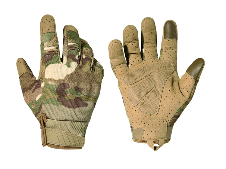 Military-grade gloves designed for durability and tactical performance in various environments