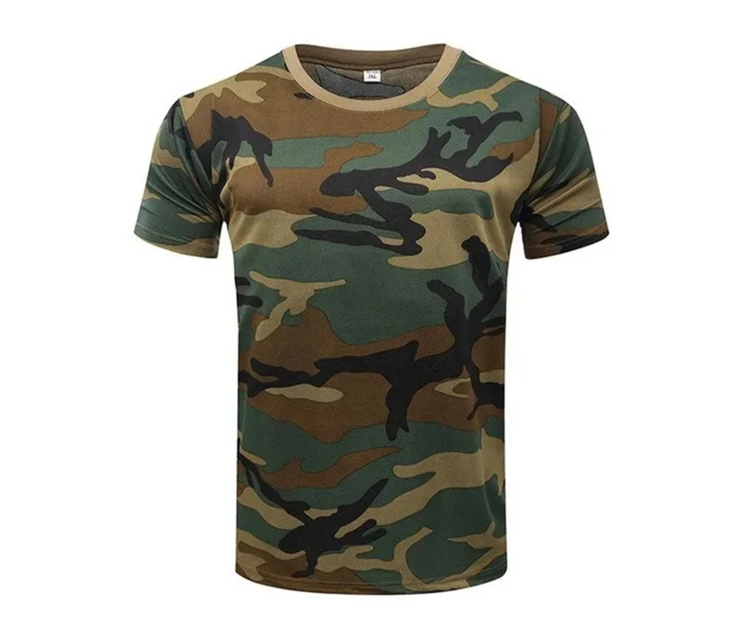 Tactical short sleeve t-shirts featuring durable camouflage design for outdoor adventures and military use