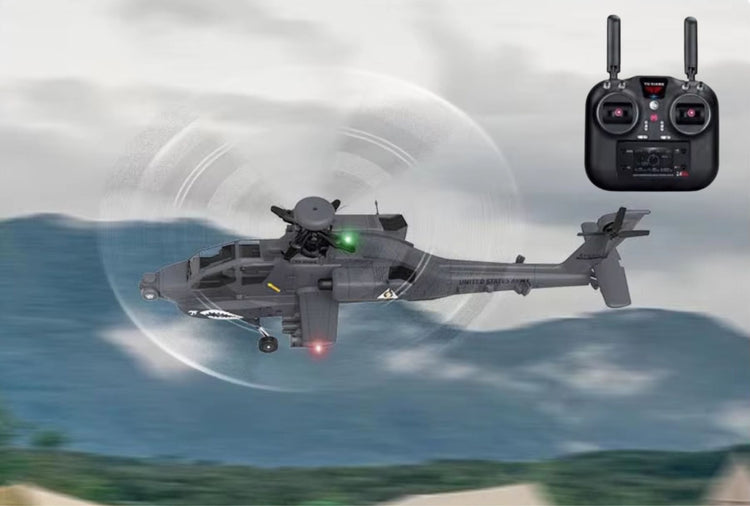 Exciting military RC toys featuring a detailed helicopter with remote control for outdoor adventures