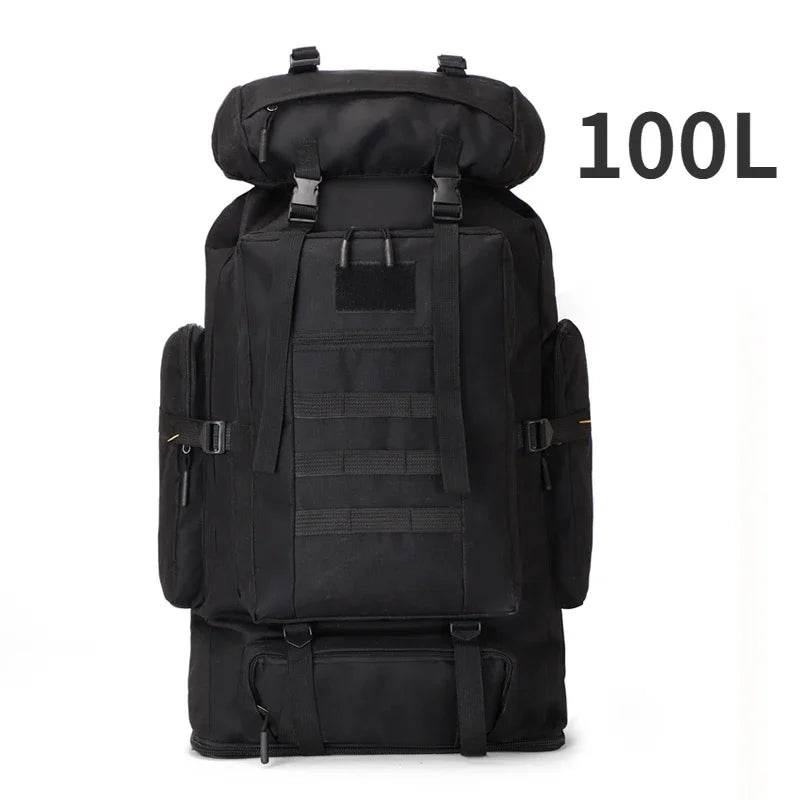 80L-100L Tactical Large Backpack For Outdoors Adventure - Military-Outdoors.com