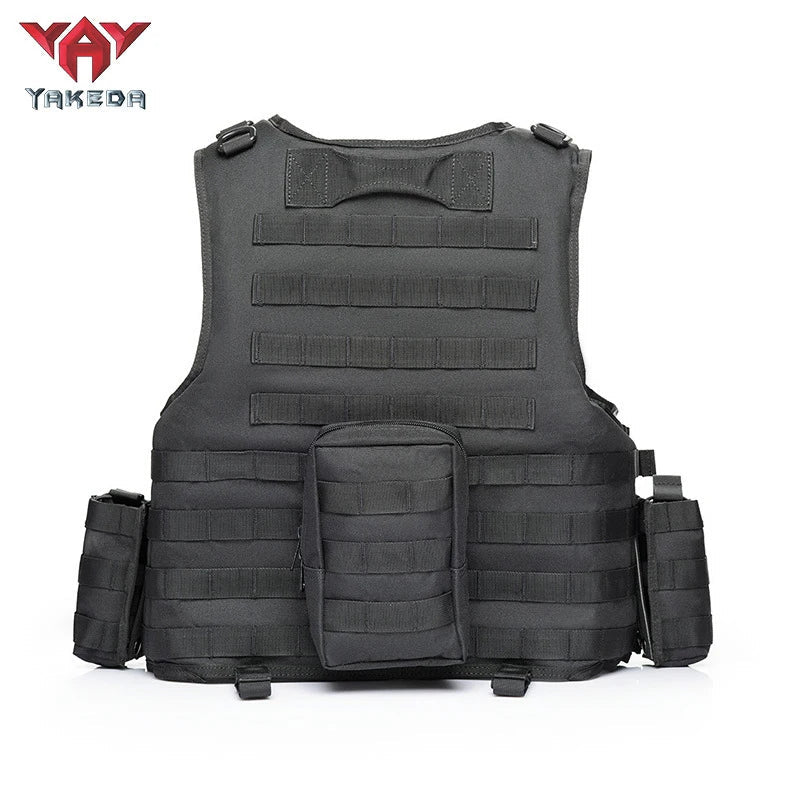 YAKEDA quick detachable outdoor adventure equipment vest, quick detachable lightweight multi-functional outdoor vest Yakeda
