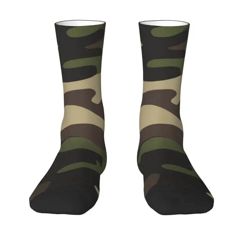 British DPM Camo Crew Socks - Military-Grade Durability - Military-Outdoors.com