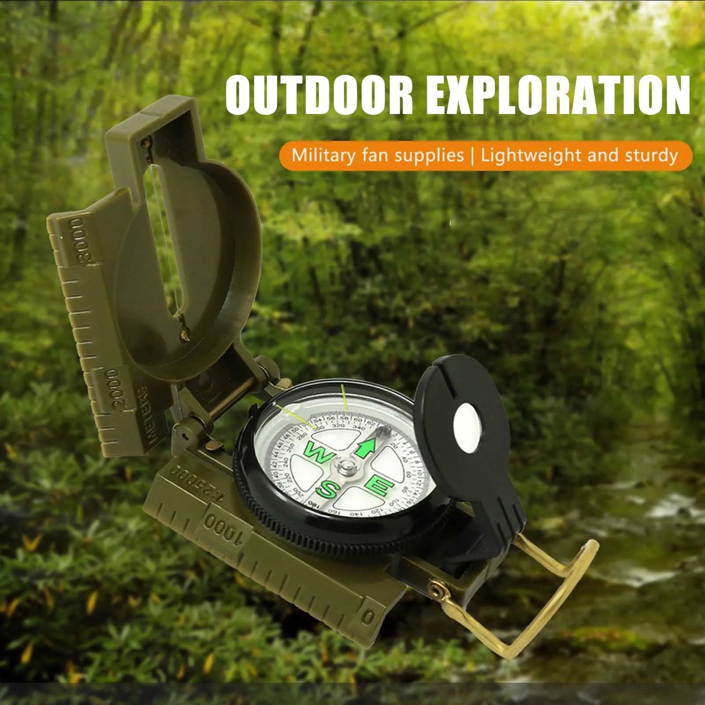 Military-Outdoors.com Authentic Military Compass Military-Outdoors.com