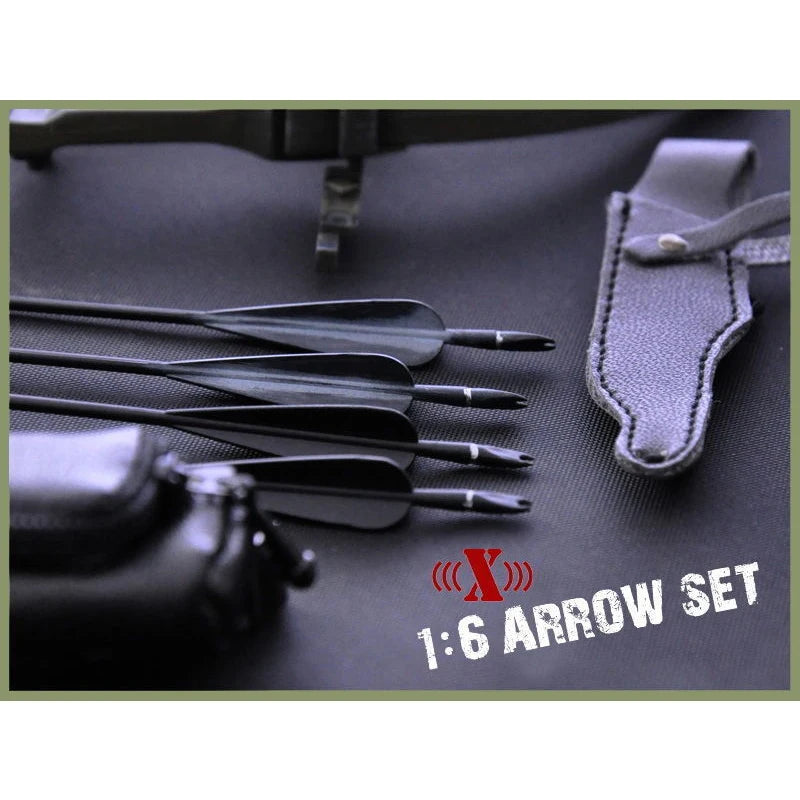 Military-Outdoors 12" Action Figure Bow and Arrow Set Action Figures