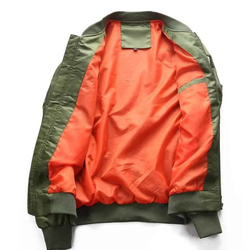 Military-Outdoors Air Force Pilot Jacket with Patches - Military-Outdoors.com