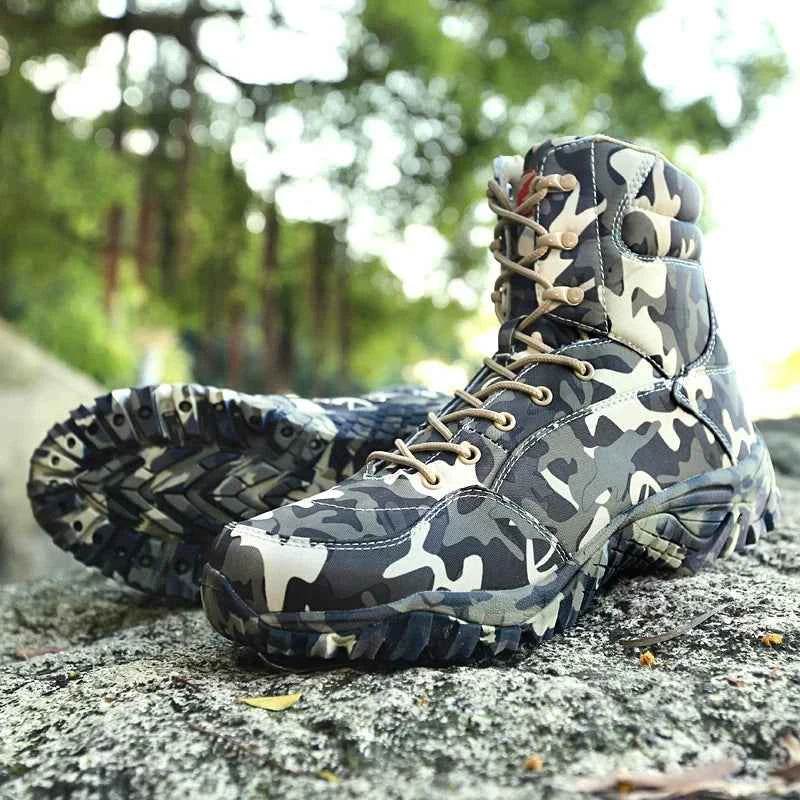 Army Camouflage Tactical Boots by Military-Outdoors - Military-Outdoors.com