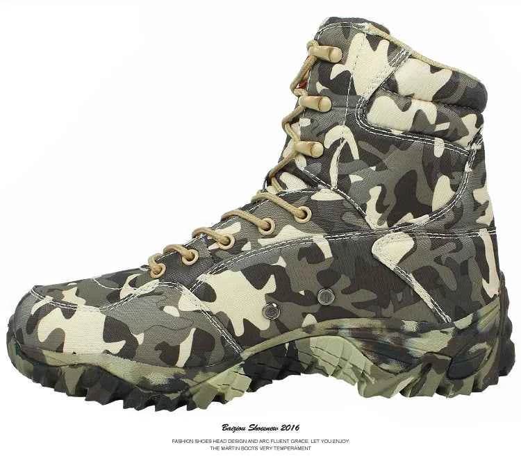 Army Camouflage Tactical Boots by Military-Outdoors - Military-Outdoors.com