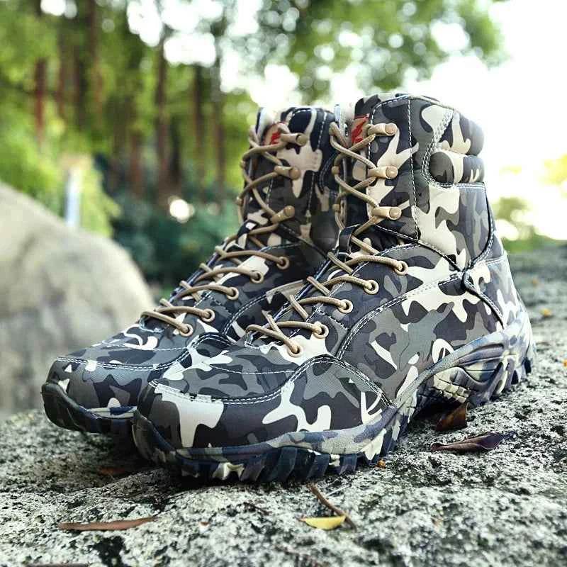 Army Camouflage Tactical Boots by Military-Outdoors - Military-Outdoors.com