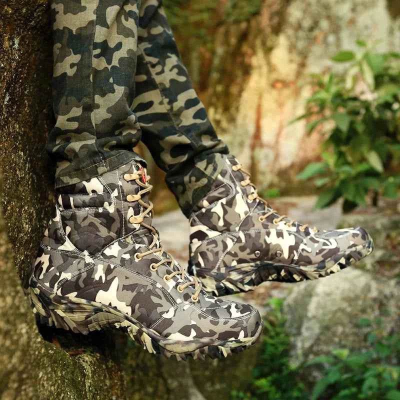 Army Camouflage Tactical Boots by Military-Outdoors - Military-Outdoors.com
