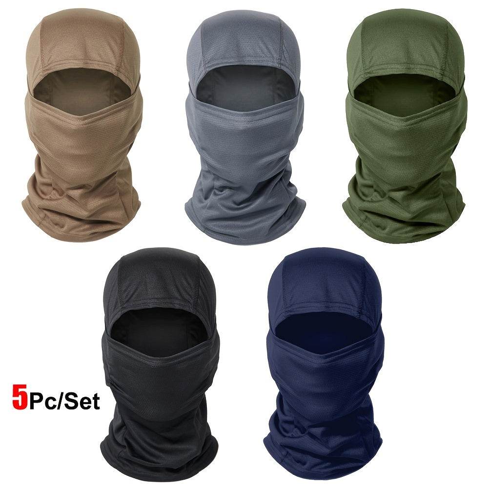 Military-Outdoors Balaclava Full Face Mask - 5 Pack - Military-Outdoors.com