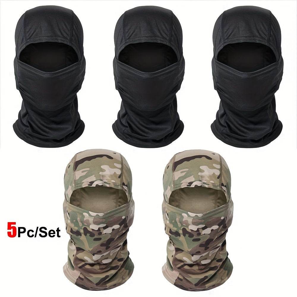 Military-Outdoors Balaclava Full Face Mask - 5 Pack - Military-Outdoors.com