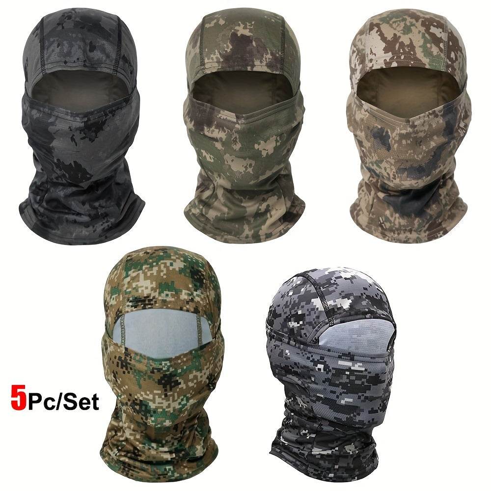 Military-Outdoors Balaclava Full Face Mask - 5 Pack - Military-Outdoors.com
