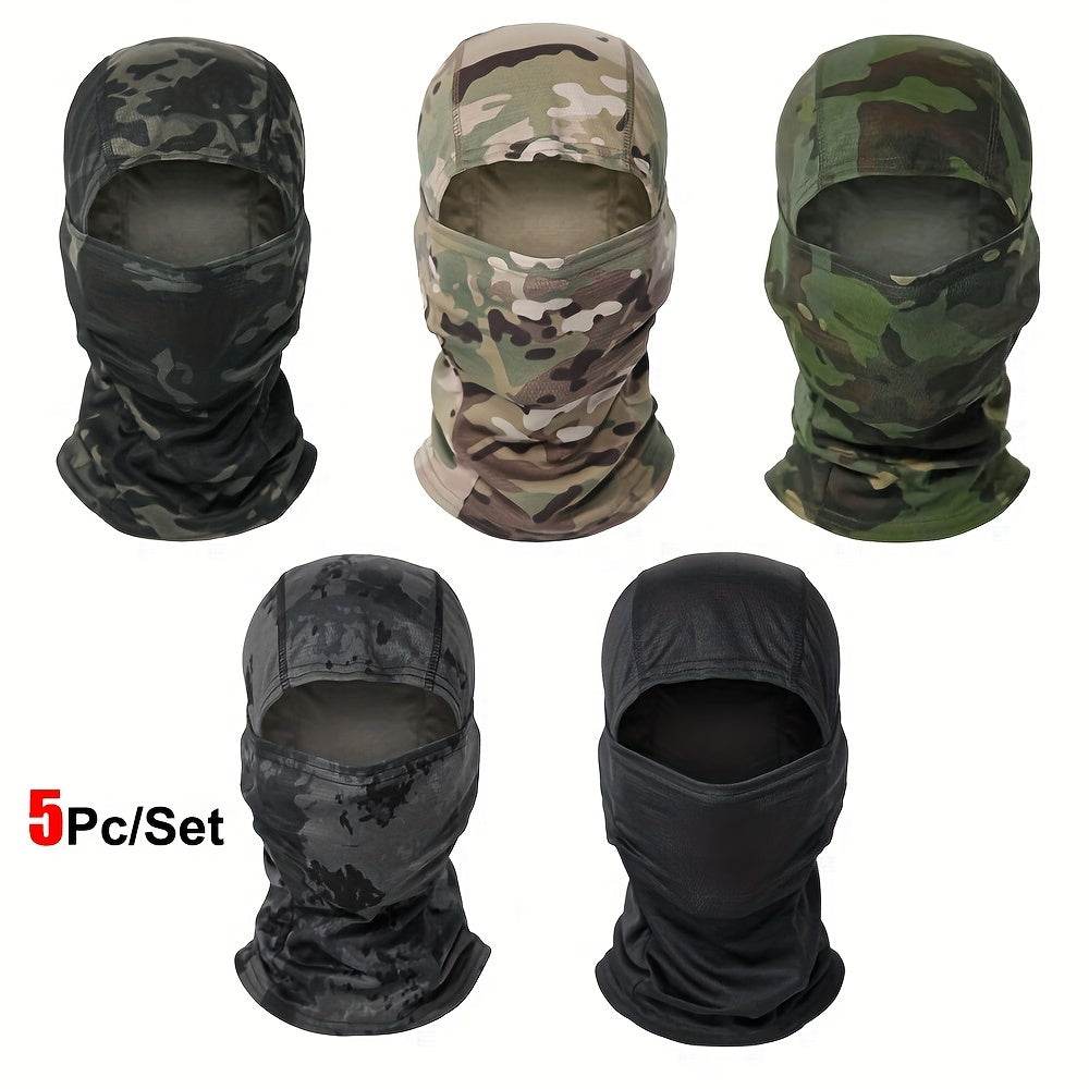 Military-Outdoors Balaclava Full Face Mask - 5 Pack - Military-Outdoors.com