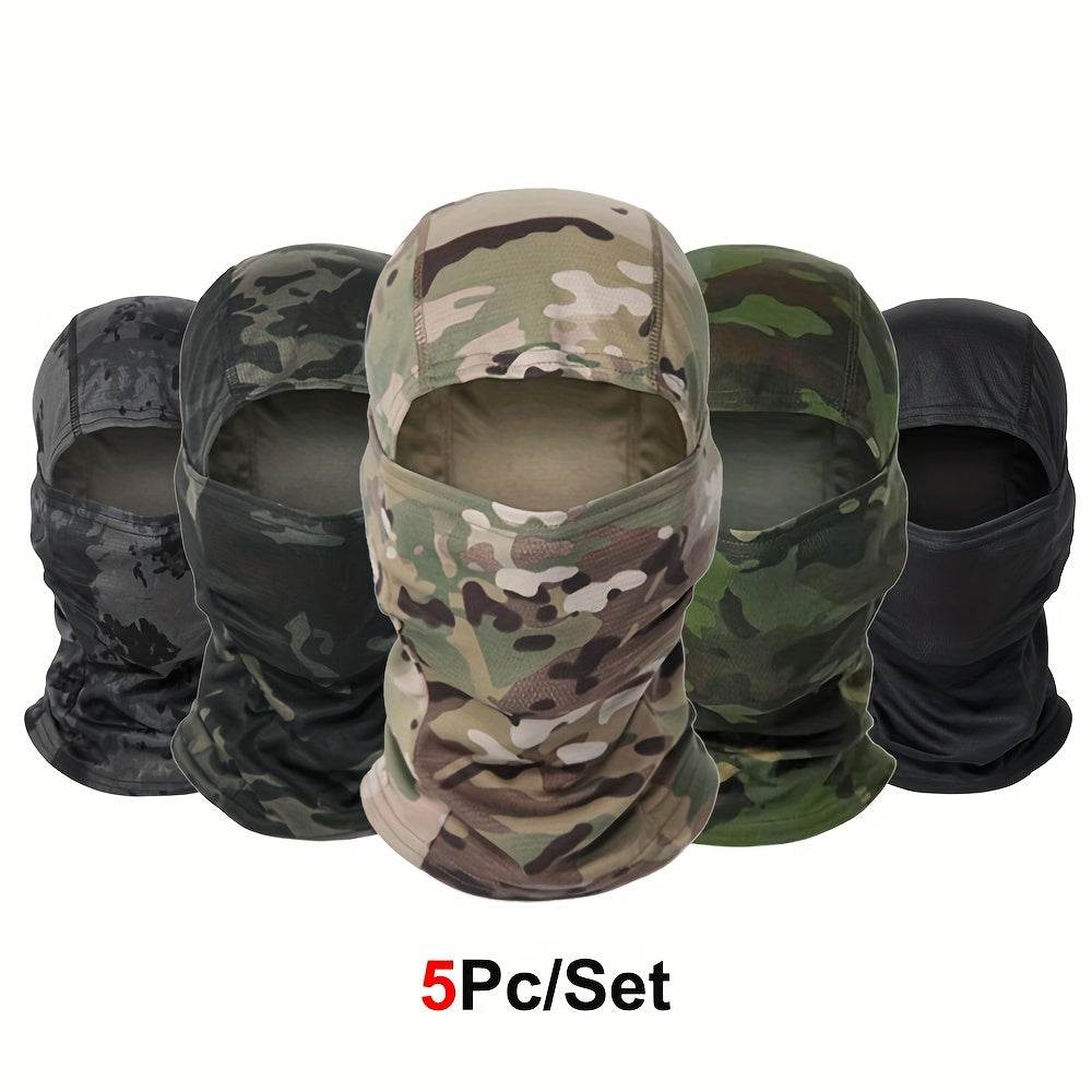 Military-Outdoors Balaclava Full Face Mask - 5 Pack - Military-Outdoors.com