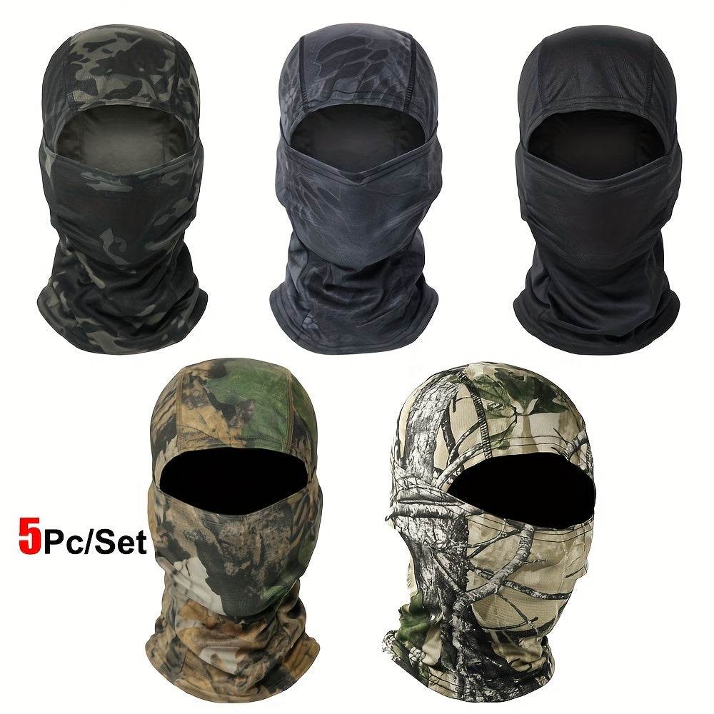 Military-Outdoors Balaclava Full Face Mask - 5 Pack - Military-Outdoors.com