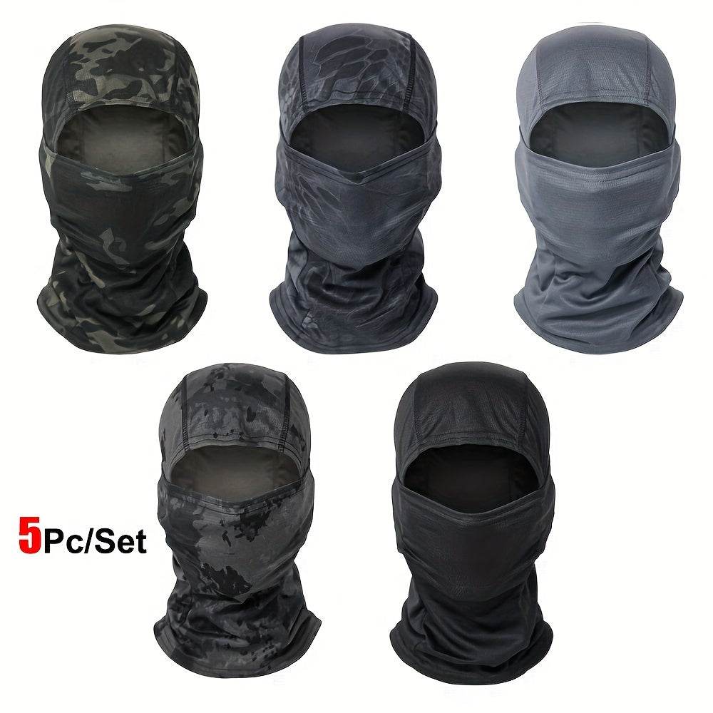 Military-Outdoors Balaclava Full Face Mask - 5 Pack - Military-Outdoors.com