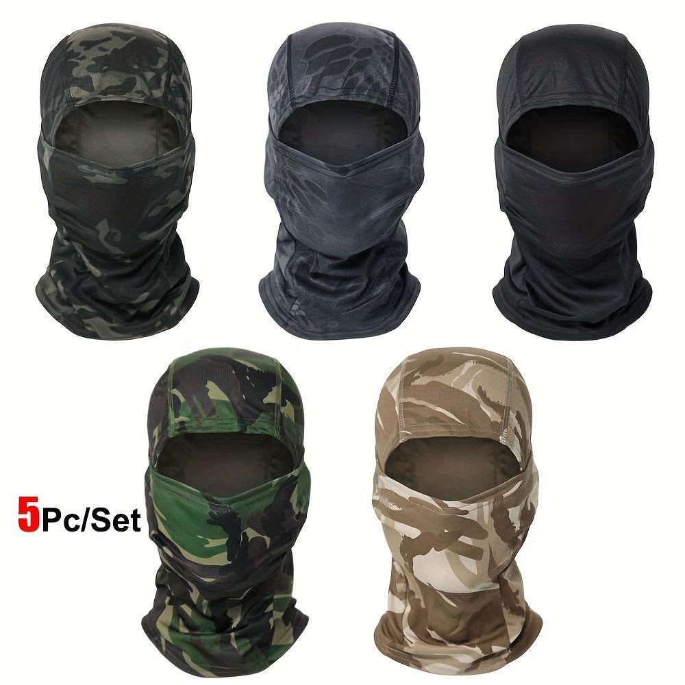 Military-Outdoors Balaclava Full Face Mask - 5 Pack - Military-Outdoors.com