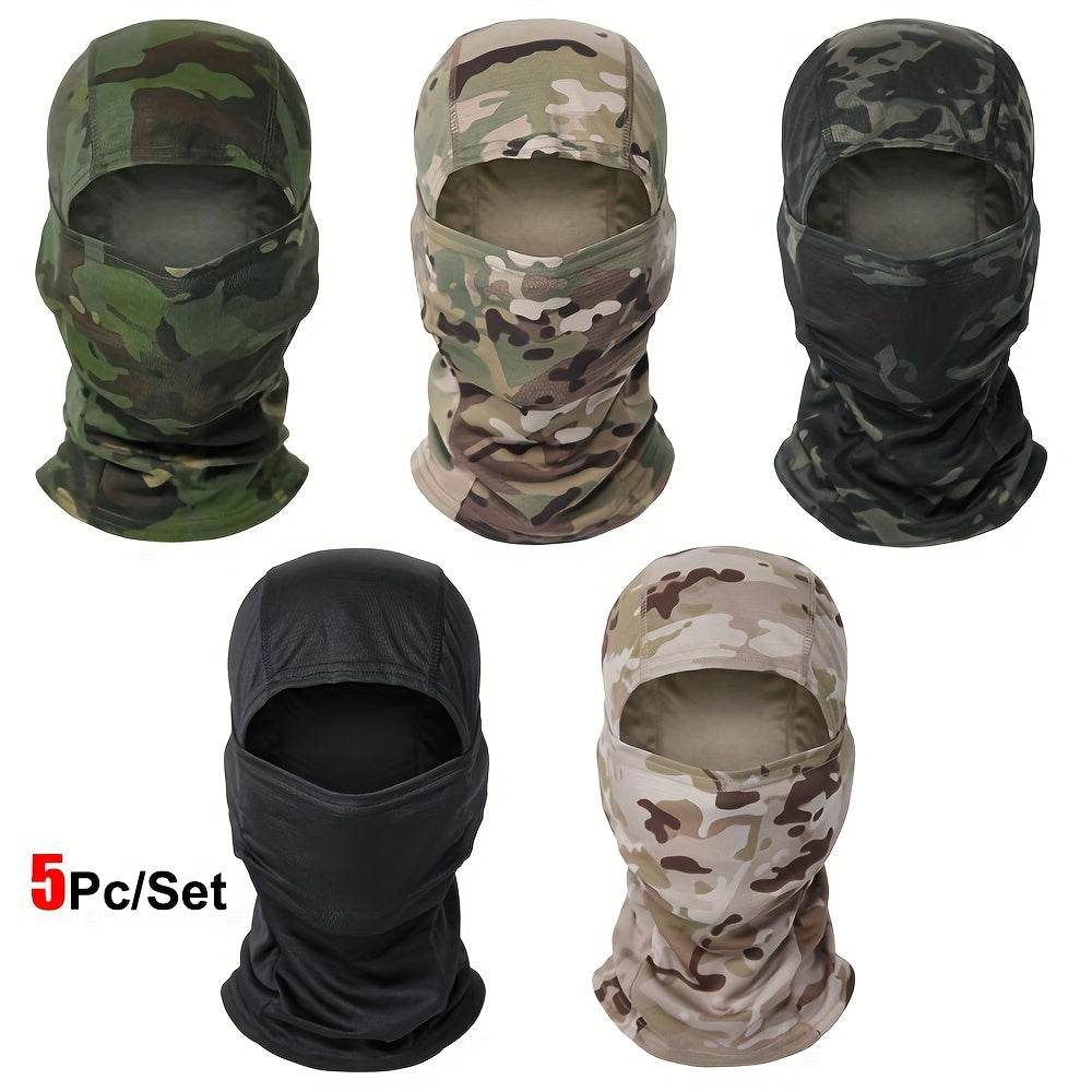 Military-Outdoors Balaclava Full Face Mask - 5 Pack - Military-Outdoors.com