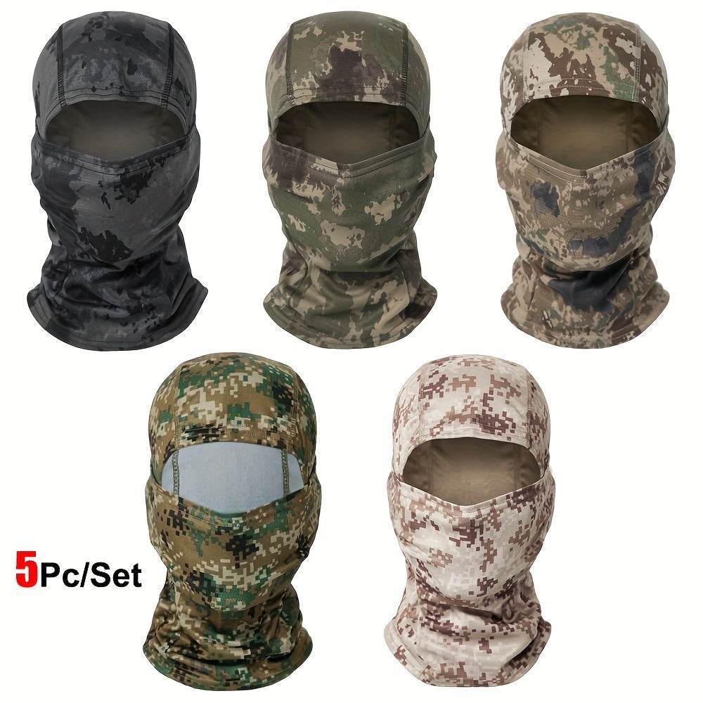 Military-Outdoors Balaclava Full Face Mask - 5 Pack - Military-Outdoors.com