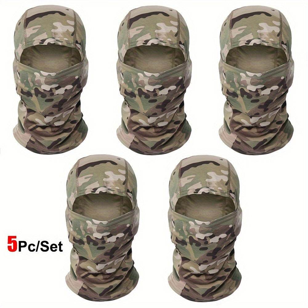 Military-Outdoors Balaclava Full Face Mask - 5 Pack - Military-Outdoors.com