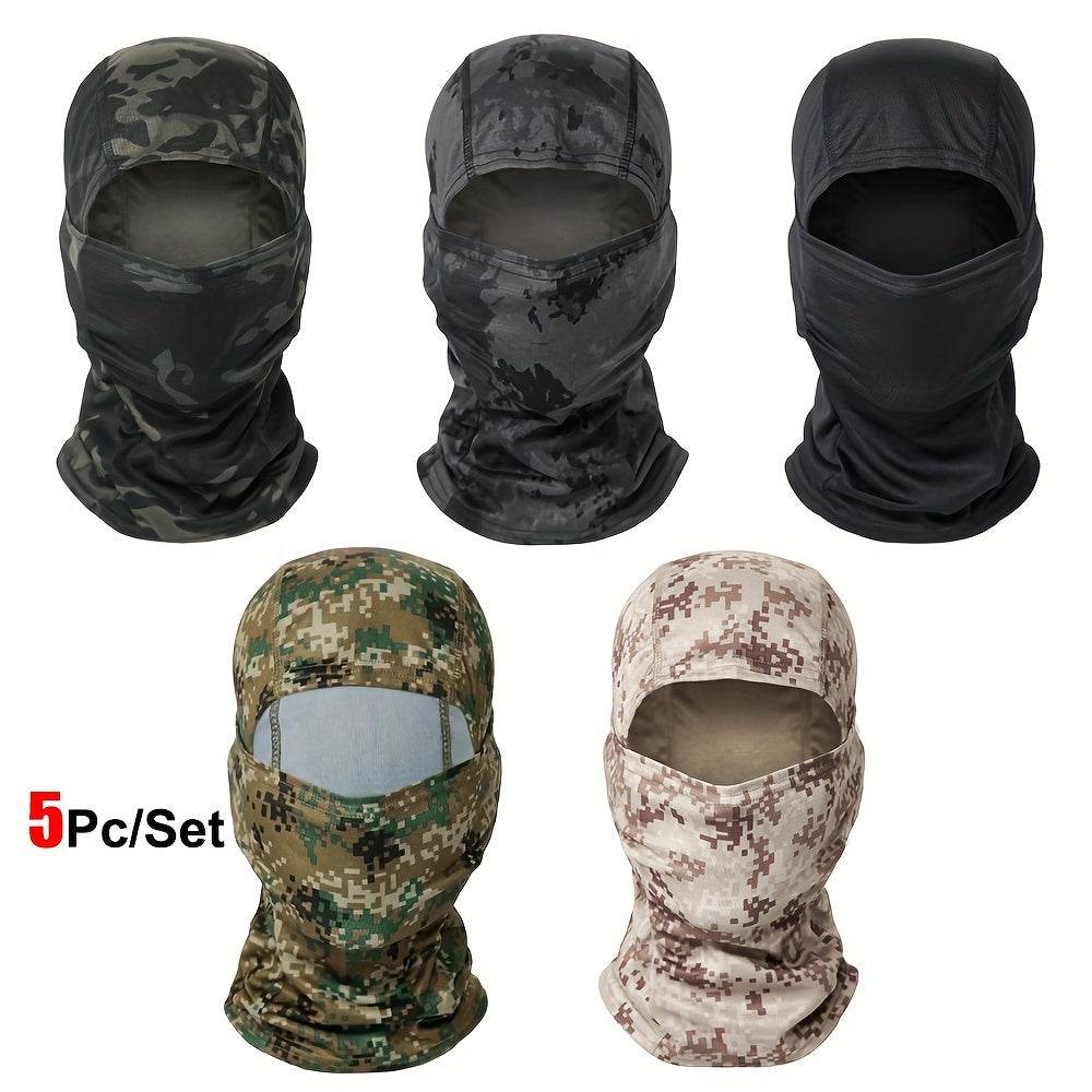 Military-Outdoors Balaclava Full Face Mask - 5 Pack - Military-Outdoors.com
