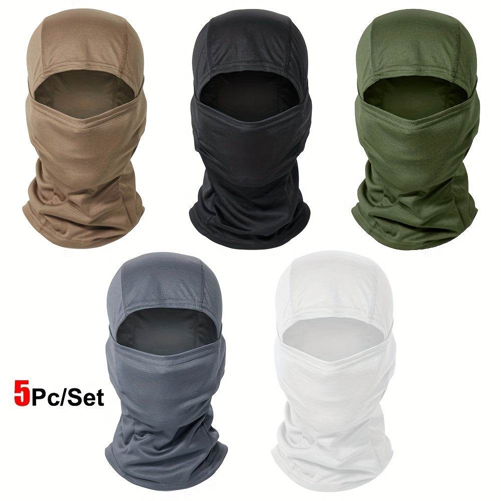 Military-Outdoors Balaclava Full Face Mask - 5 Pack - Military-Outdoors.com
