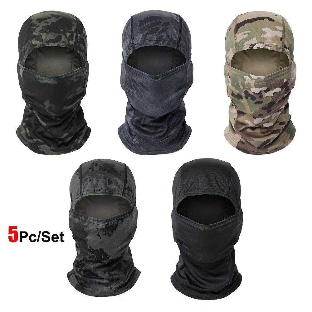 Military-Outdoors Balaclava Full Face Mask - 5 Pack - Military-Outdoors.com