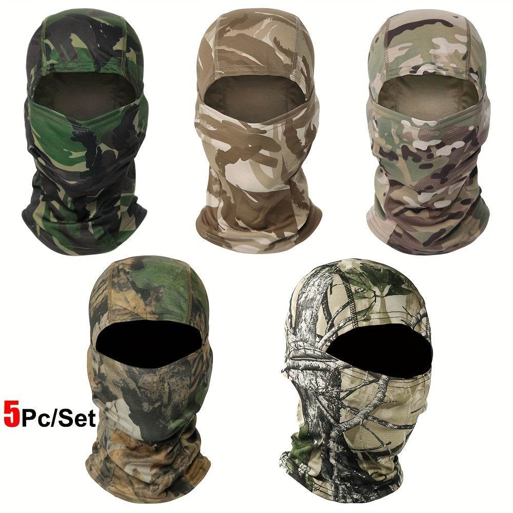 Military-Outdoors Balaclava Full Face Mask - 5 Pack - Military-Outdoors.com