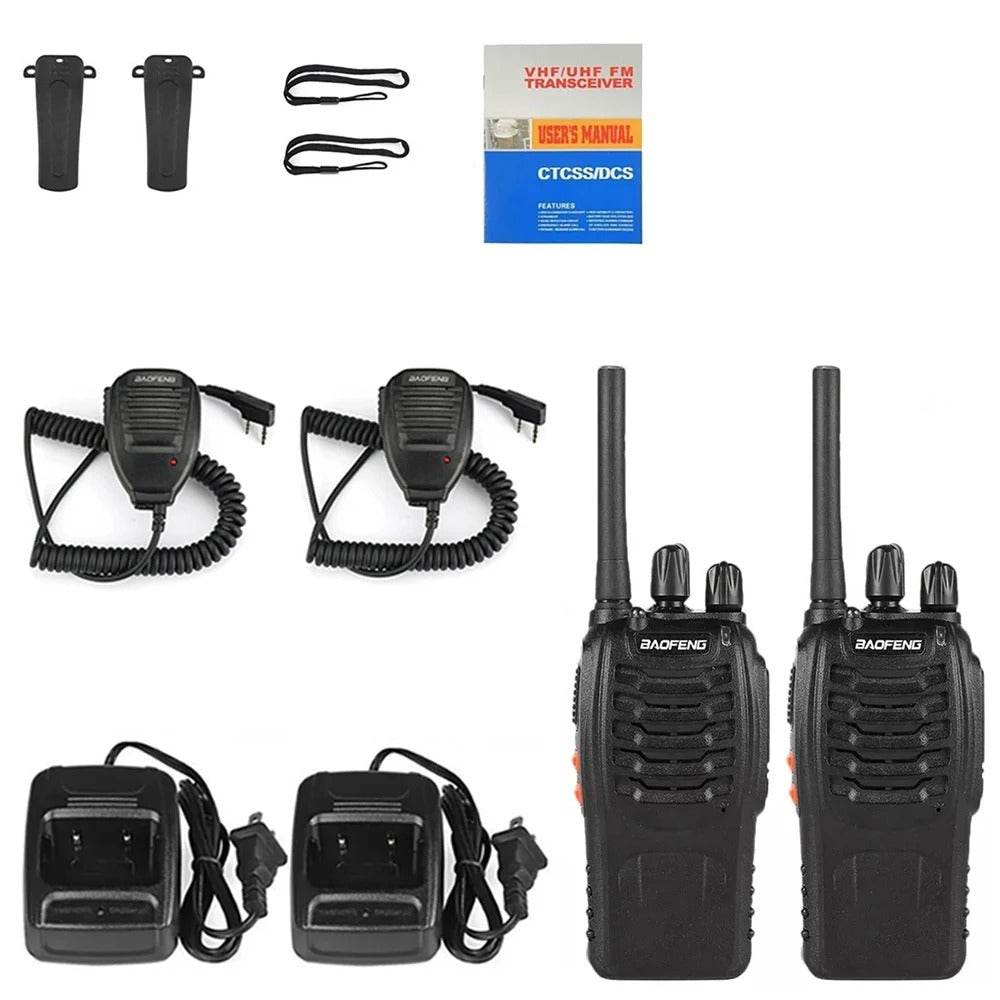 BAOFENG BF-888S UHF 400-480MHz Two Way Radio - Military-Outdoors.com