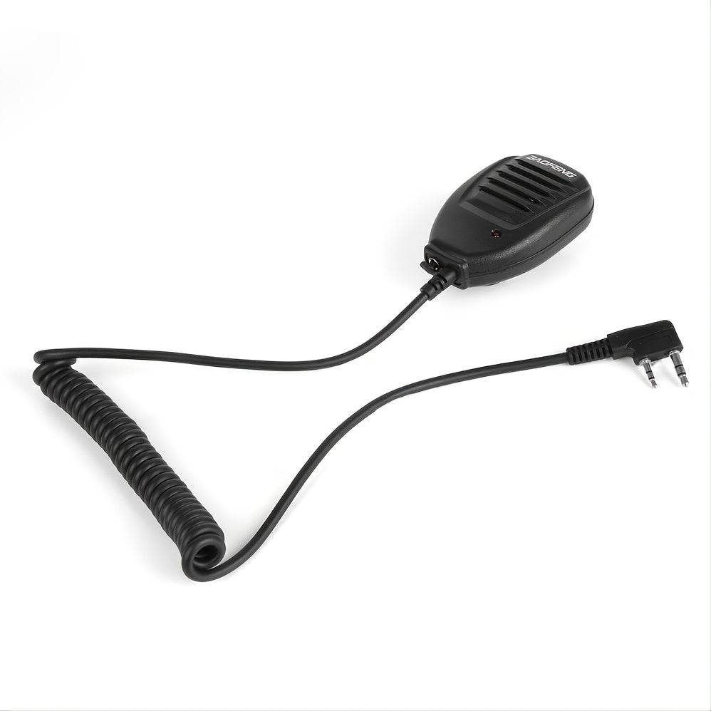 Baofeng Speaker Mic For Two Way Radio - PTT Button - Military-Outdoors.com