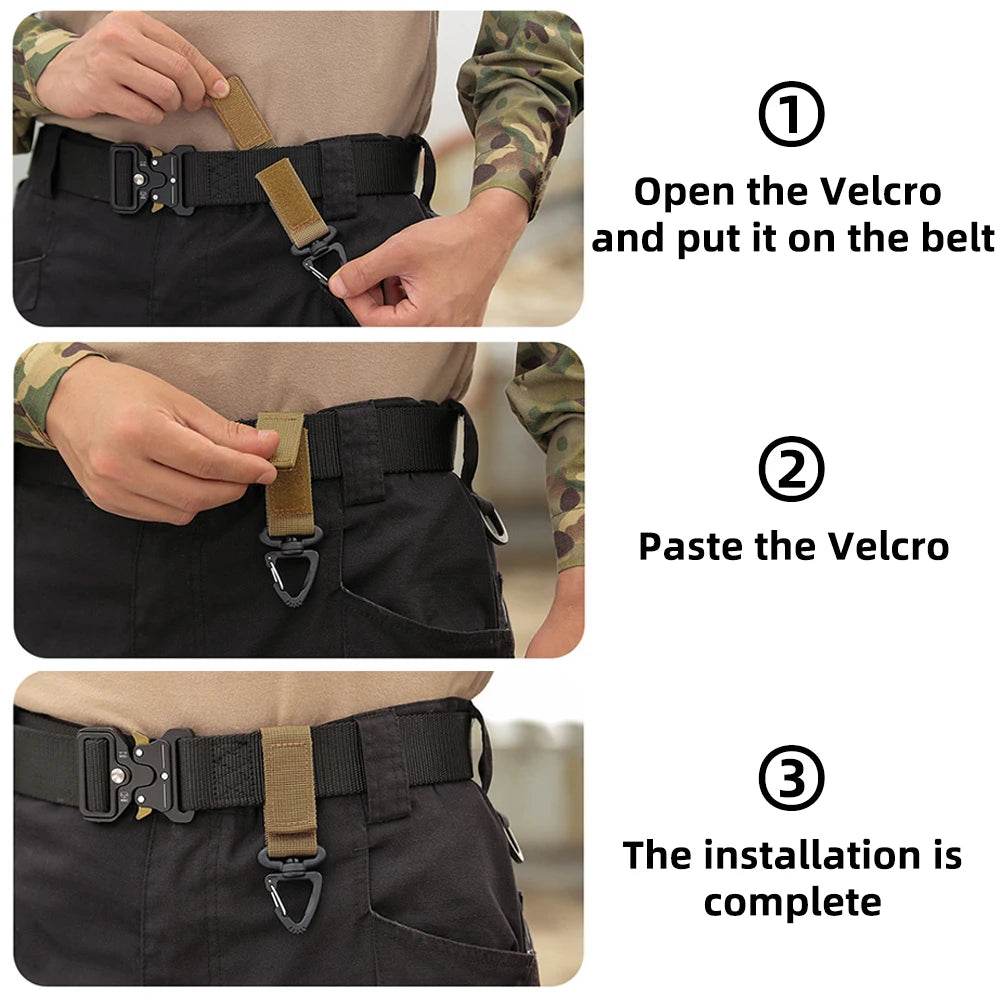 Military Belt Hook Webbing Buckle System - Military-Outdoors.com