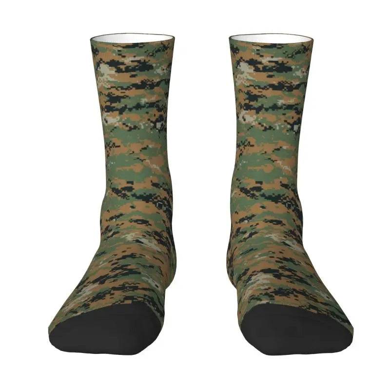 British DPM Camo Crew Socks - Military-Grade Durability - Military-Outdoors.com