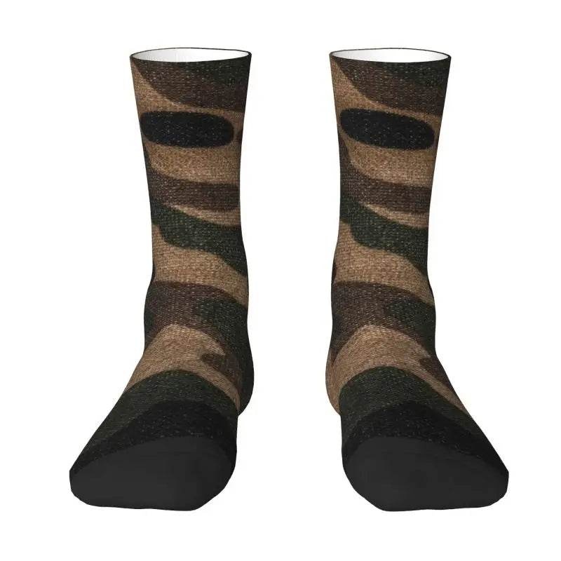 British DPM Camo Crew Socks - Military-Grade Durability - Military-Outdoors.com