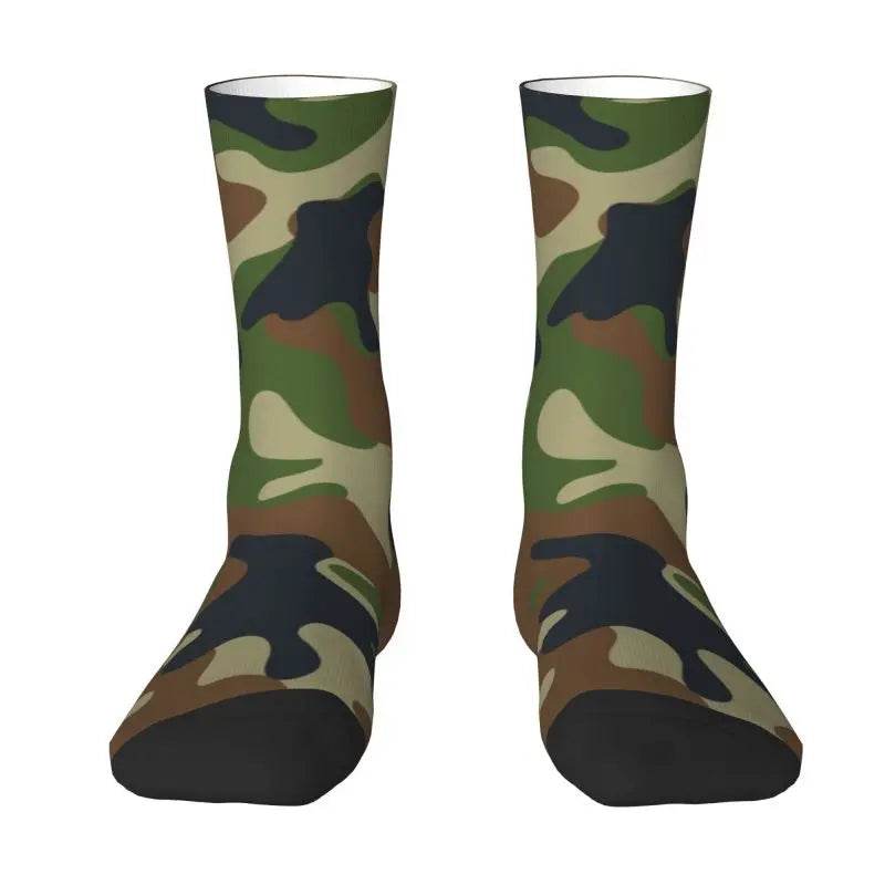 British DPM Camo Crew Socks - Military-Grade Durability - Military-Outdoors.com