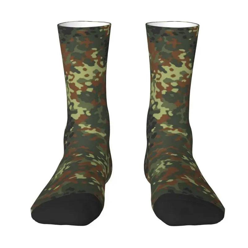 British DPM Camo Crew Socks - Military-Grade Durability - Military-Outdoors.com