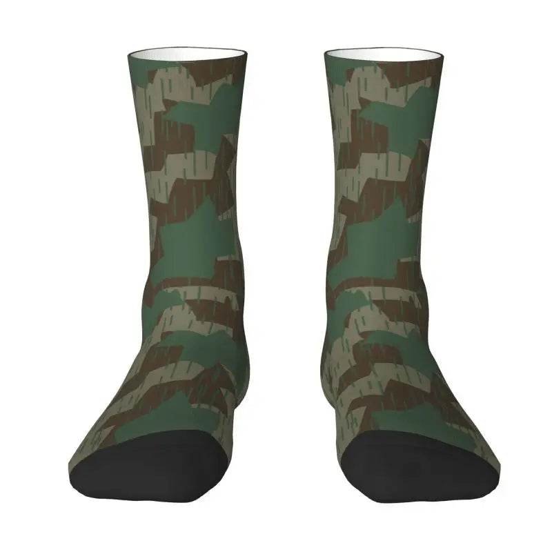 British DPM Camo Crew Socks - Military-Grade Durability - Military-Outdoors.com