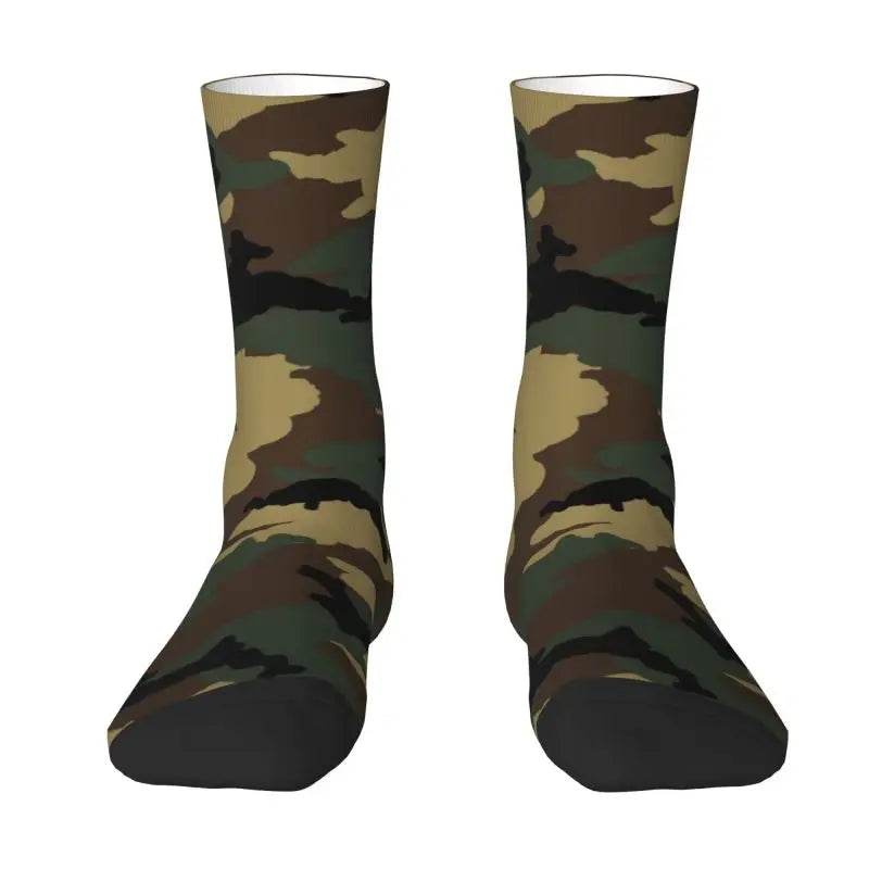 British DPM Camo Crew Socks - Military-Grade Durability - Military-Outdoors.com