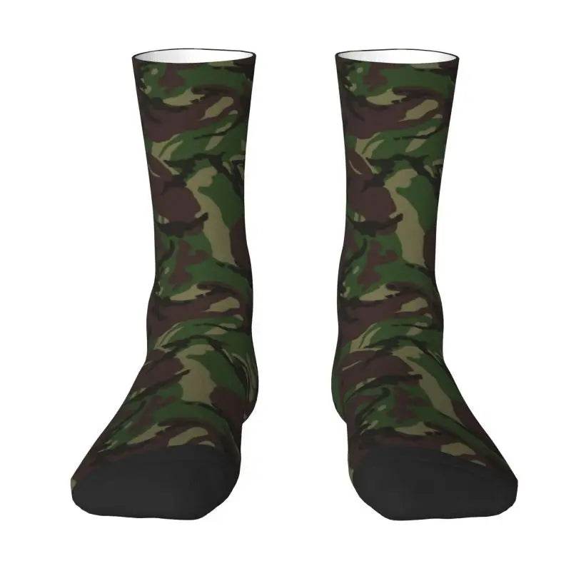 British DPM Camo Crew Socks - Military-Grade Durability - Military-Outdoors.com