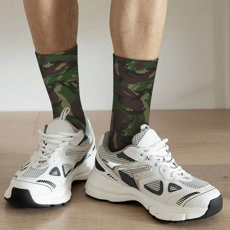 British DPM Camo Crew Socks - Military-Grade Durability - Military-Outdoors.com
