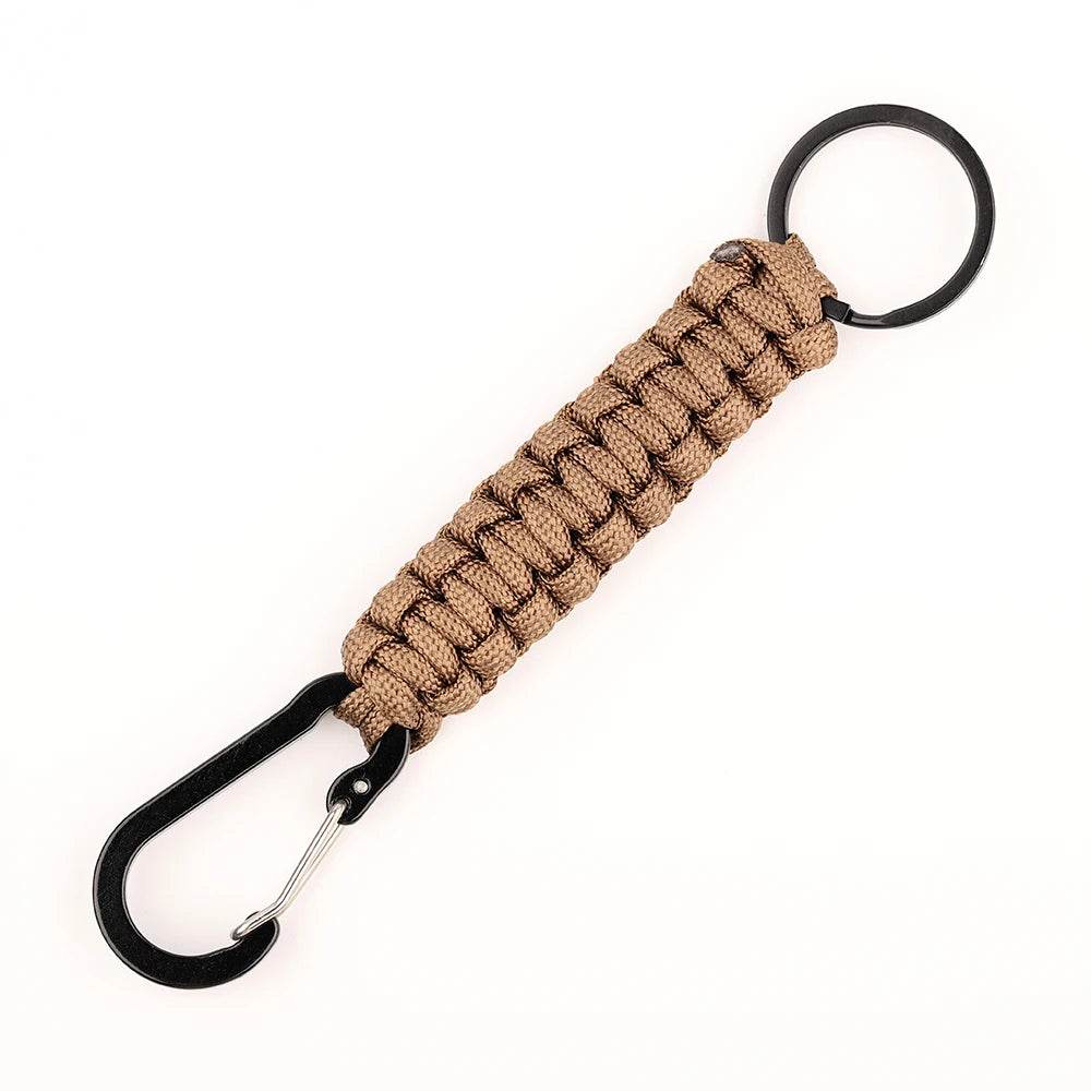 1PC Outdoor Survival Kit Parachute Cord Keychain - Military-Outdoors.com