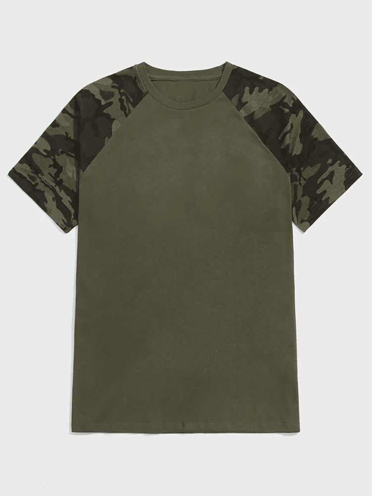 Camouflage Short Sleeve Men's T-shirt - Military-Outdoors.com