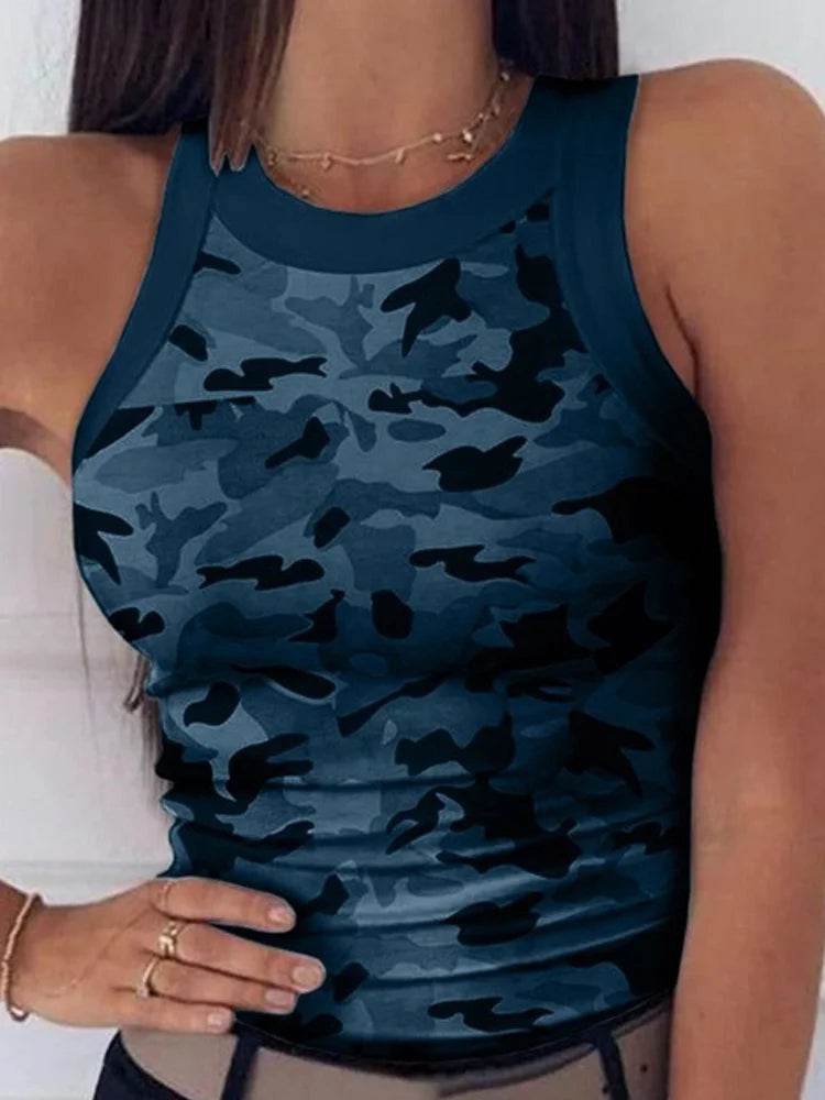 Military-Outdoors Camouflage Sleeveless Top - Military-Outdoors.com