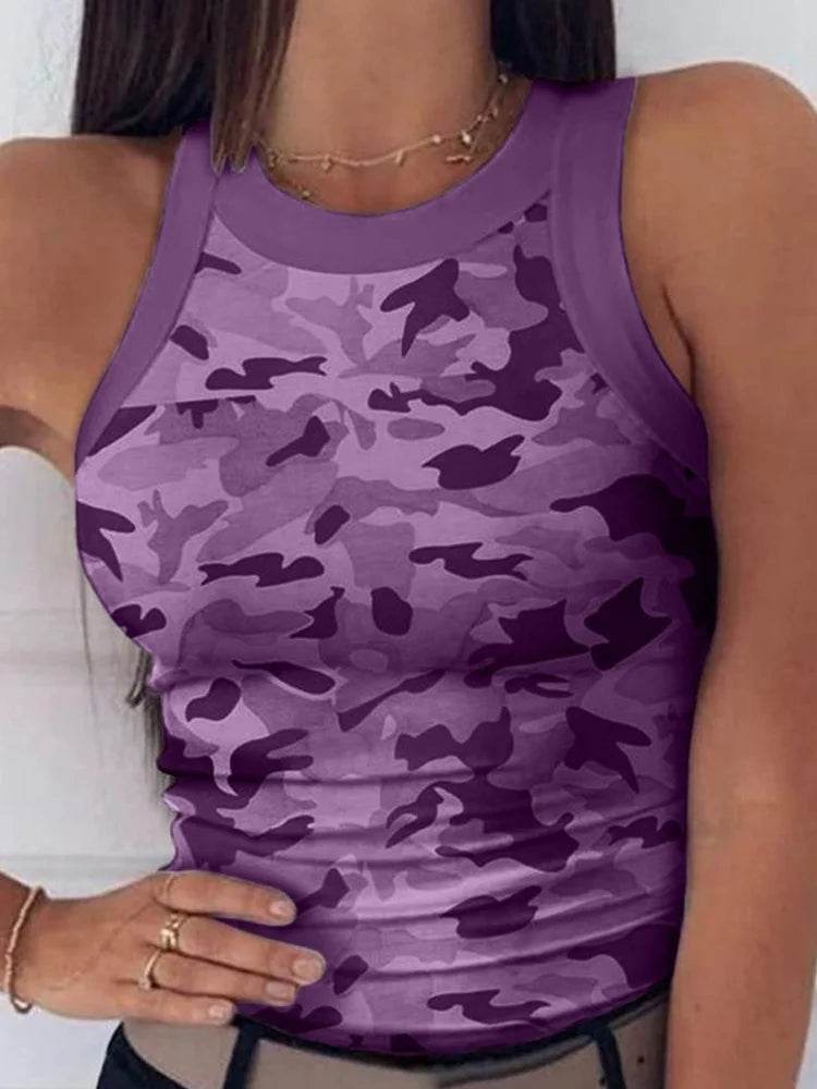 Military-Outdoors Camouflage Sleeveless Top - Military-Outdoors.com