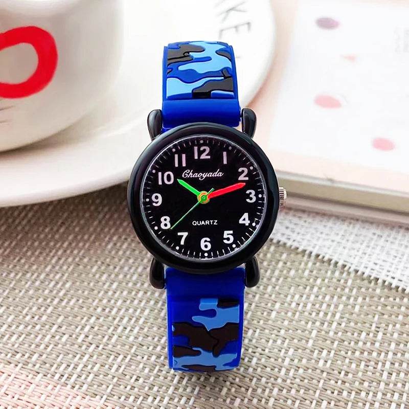 Camouflage Quartz Kids Watch - Military Style Gear - Military-Outdoors.com