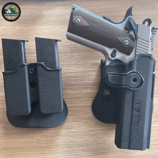 Tactical Pistol Holster Mag Pouch for Colt 1911 - Military-Outdoors.com