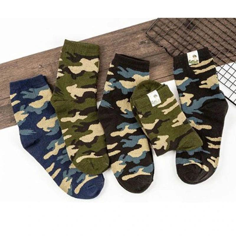 5 Pairs Comfortable Warm Thickened Cotton Socks - Military-Outdoors.com