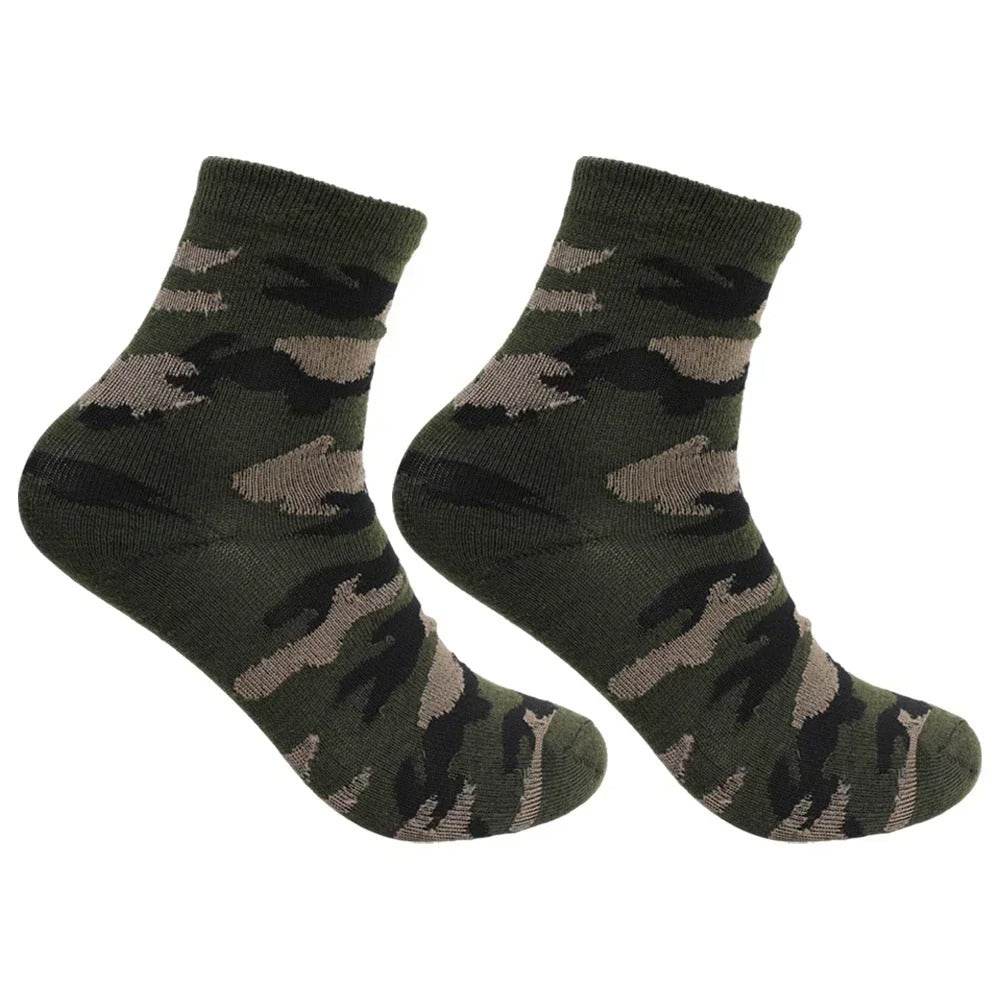 5 Pairs Comfortable Warm Thickened Cotton Socks - Military-Outdoors.com