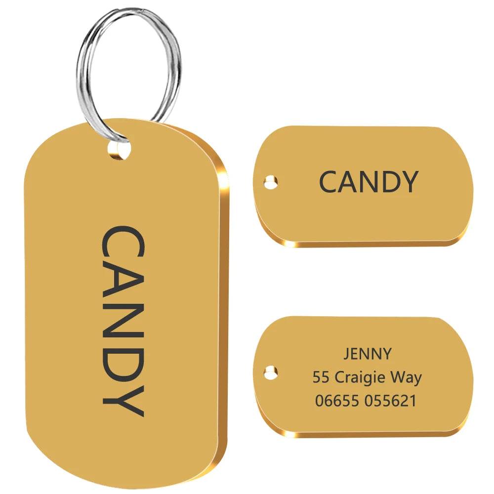 Military Dog ID Tags Custom Personalized - Military-Outdoors.com