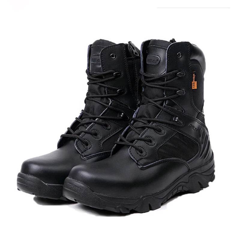 Delta Force Leather Tactical Boots - Military-Outdoors - Military-Outdoors.com