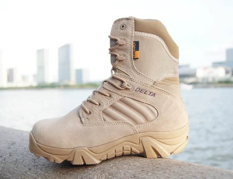 Delta Force Leather Tactical Boots - Military-Outdoors - Military-Outdoors.com